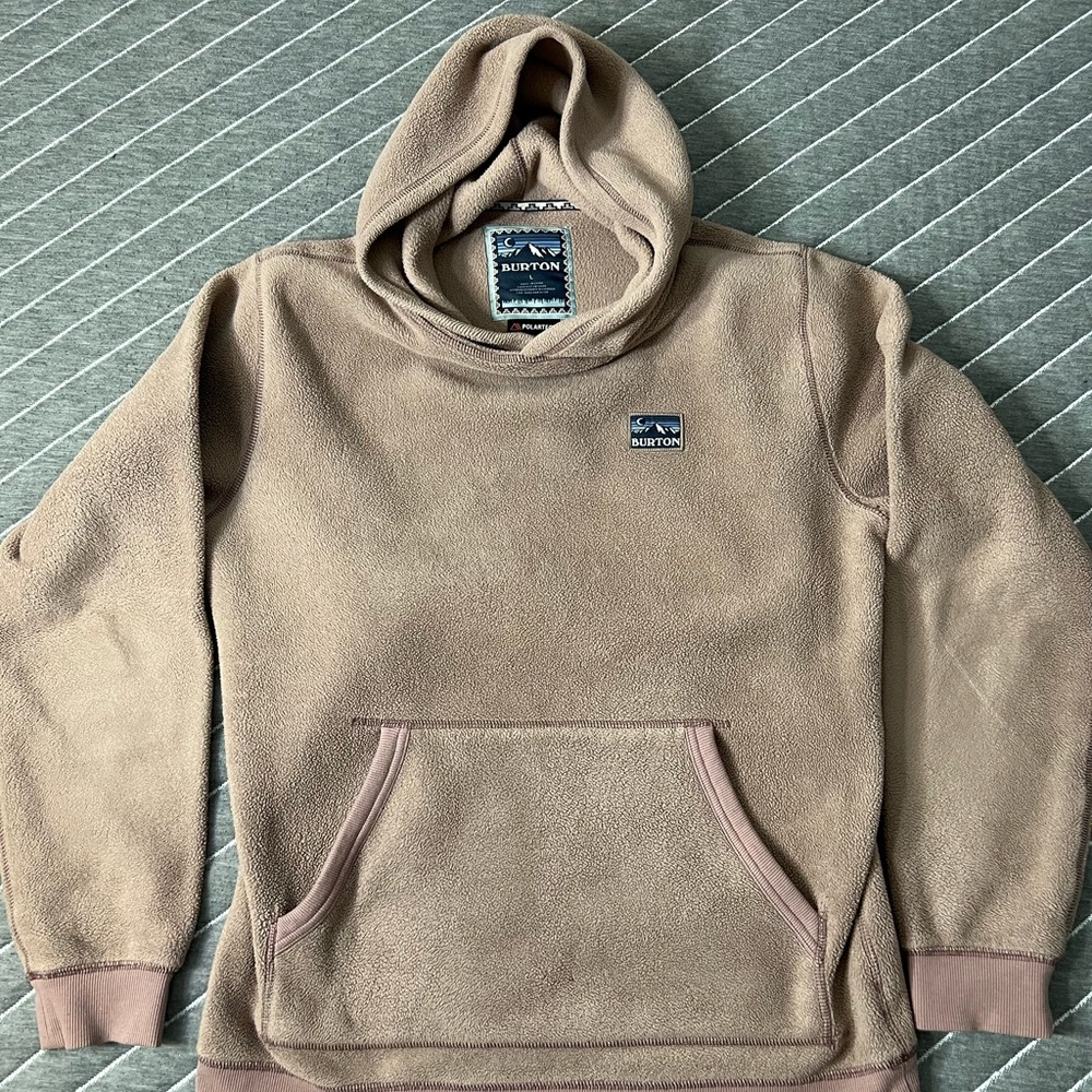 Burton Westmate Polartec pullover hoodie color.